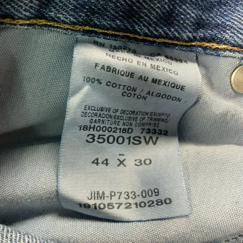 Wrangler Rugged Wear Jeans 44 X 30 Straight Leg